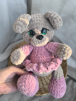 The little bear with green eyes